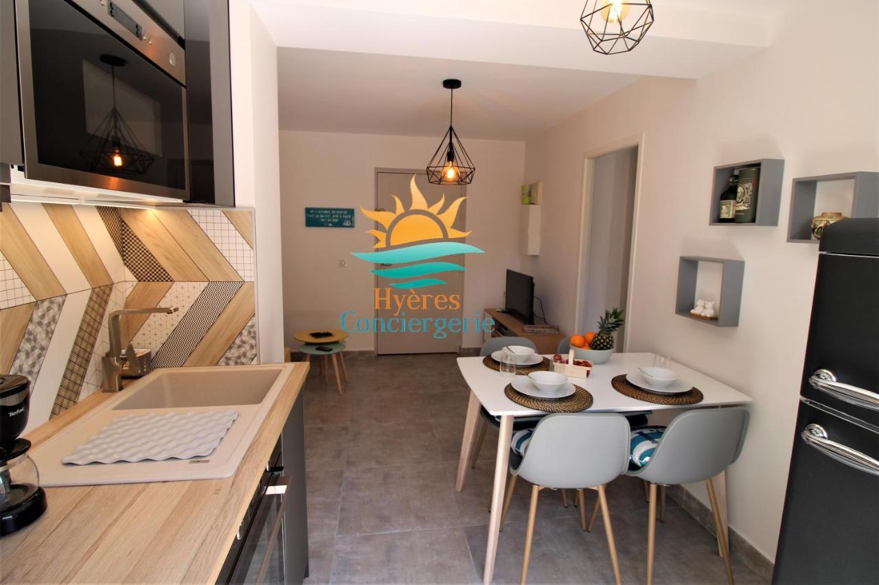Hyeres-Plage -T2 Neuf Rdj Clim Wifi - La Capte By Hc公寓 外观 照片