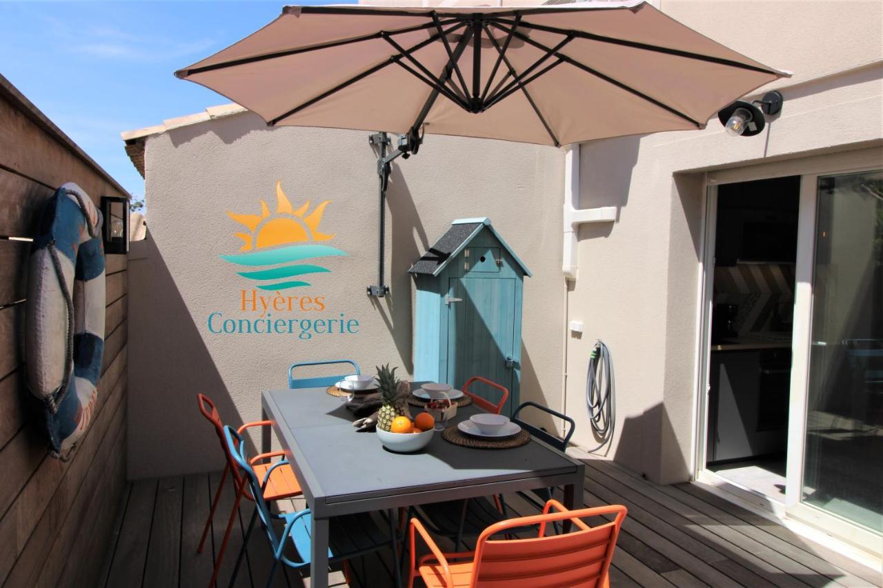 Hyeres-Plage -T2 Neuf Rdj Clim Wifi - La Capte By Hc公寓 外观 照片